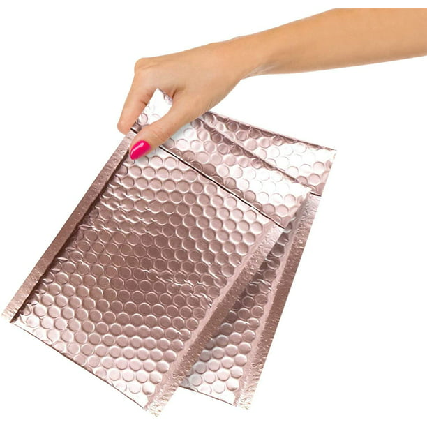 Wholesale Price. Top Quality Laminated Shipping mailers for Packing & Wrapping Packaging in Bulk Padded envelopes 5 x 9 Hot Pink Cushion envelopes Peel and Seal 25 Pack Poly Bubble mailers 5x9 